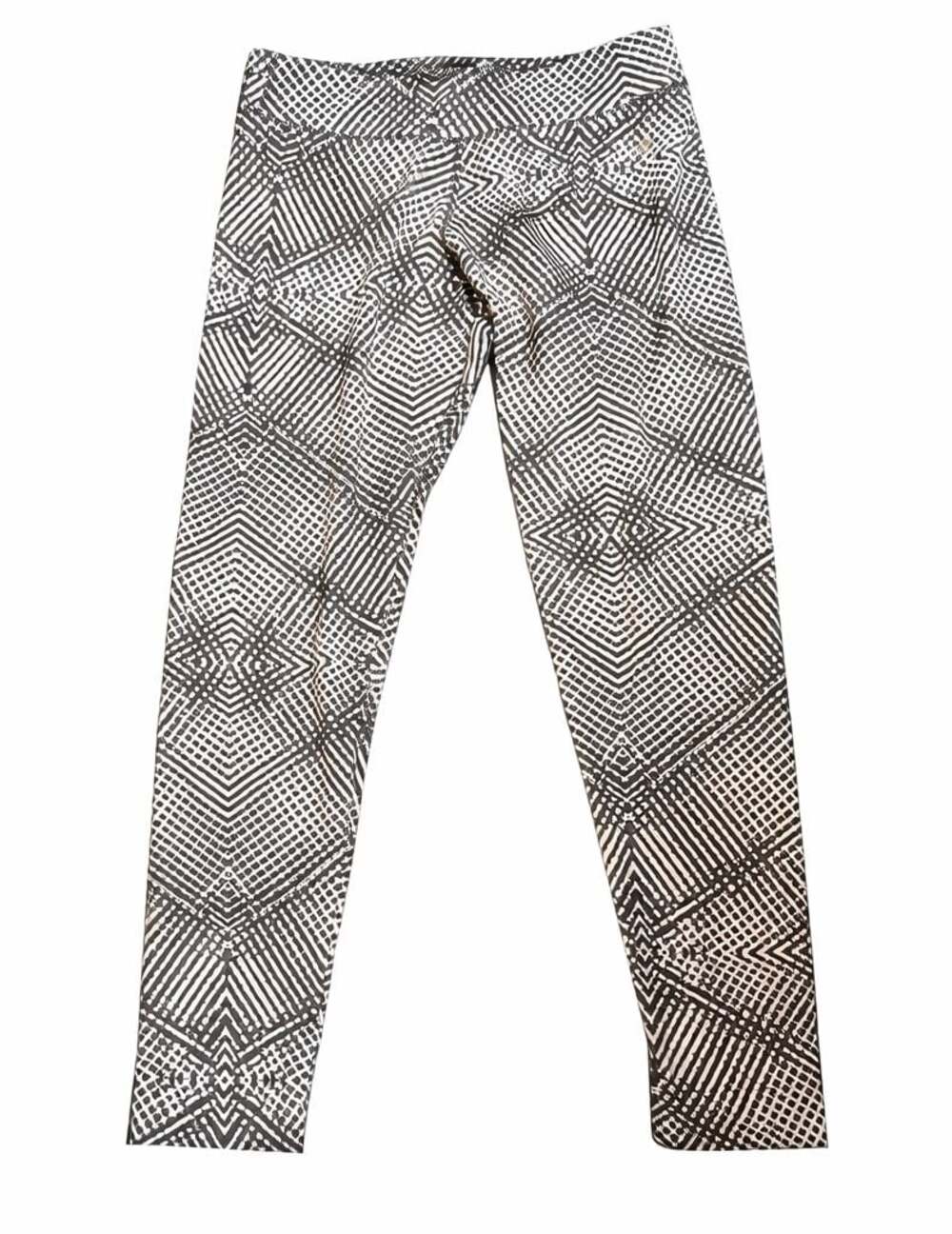 Adidas Climalite Geometric Print Ultimate Fit Performance Leggings